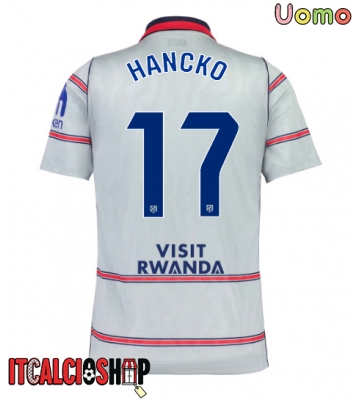 Atletico Madrid David Hancko #17 Terza Maglia 2026-27 Manica Corta